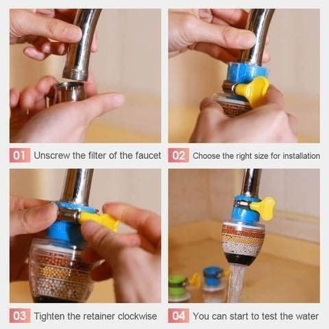 Tap Water Filters Home Kitchen Faucet
