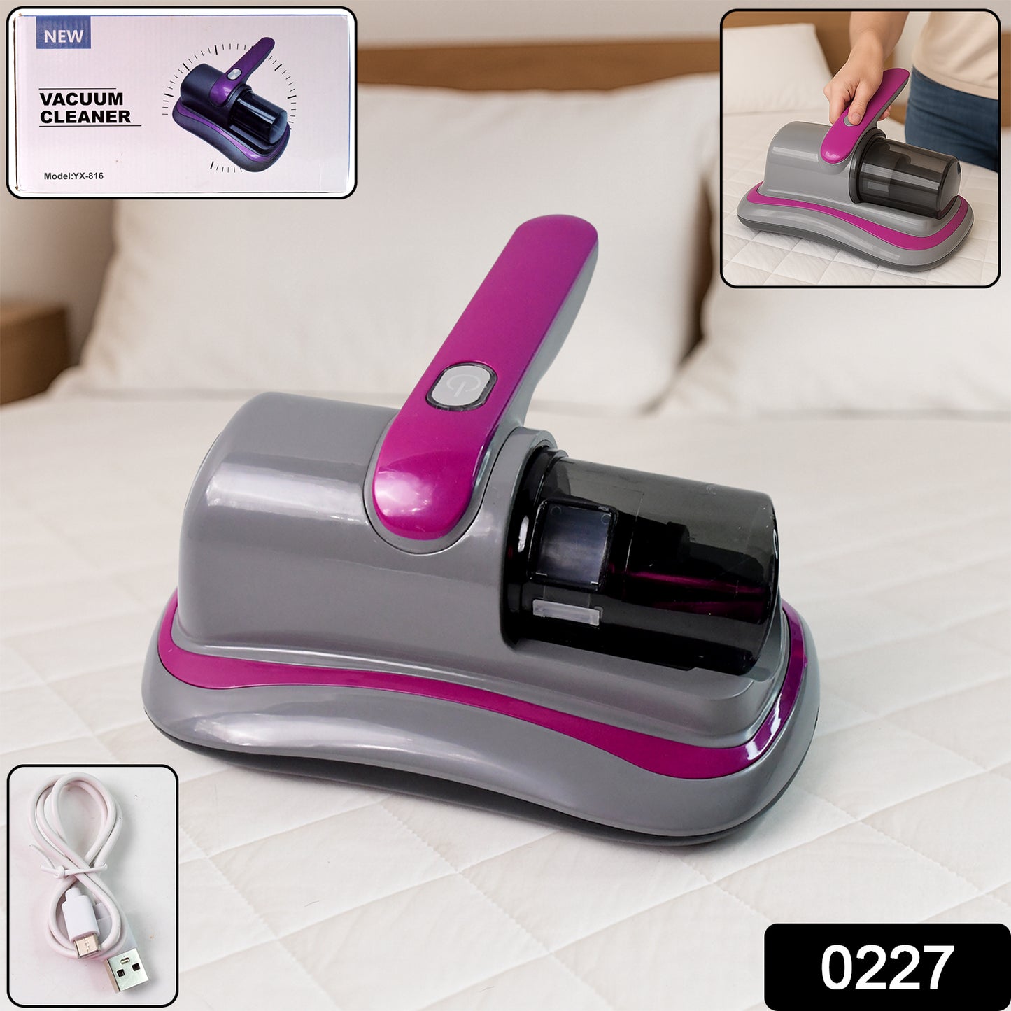 Powerful Suction Portable Handheld Vacuum Cleaner