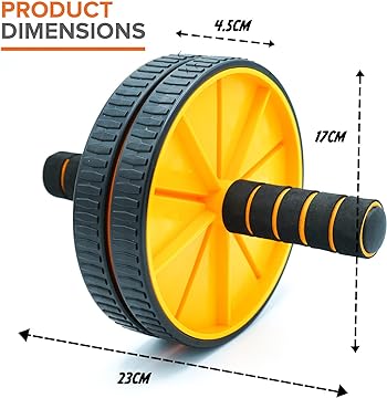Roller For Home & Gym Workout Exercise Equipment Ab Roller Ab Exerciser Ab Exerciser