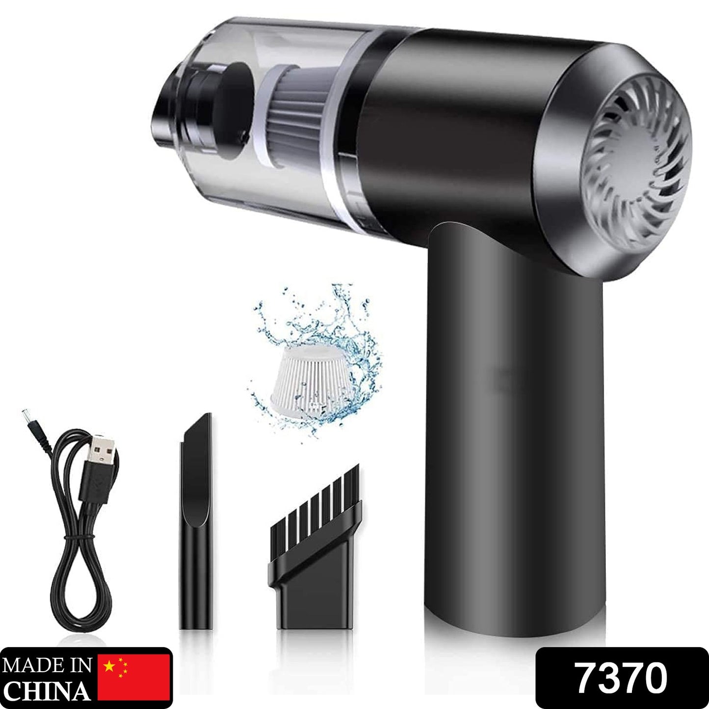 2 In 1 Car Vacuum Cleaner 120w High-power Handheld Wireless Vacuum Cleaner Home Car Dual-use Portable Usb Rechargeable